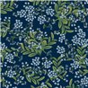 Romantic small flower wallpaper blue - Eijffinger Rifle Paper RP7385