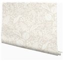 Vintage wallpaper with flowers and pomegranates cream white - Eijffinger Rifle Paper RP7388