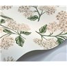 Papier peint romantique à fleurs d’hortensias blanc - Eijffinger Rifle Paper RP7393