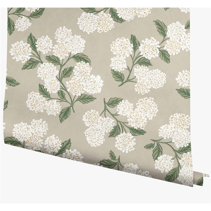Romantische Blumentapete beige - Eijffinger Rifle Paper RP7394