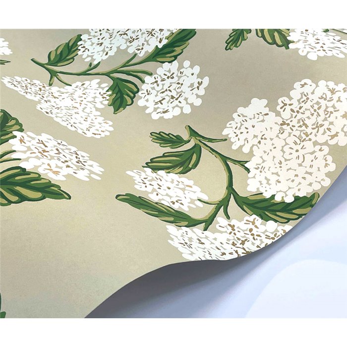 Papier peint à fleurs romantiques beige - Eijffinger Rifle Paper RP7394