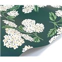 Papel pintado romántico de flores grandes de hortensias verde - Eijffinger Rifle Paper RP7395
