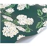 Romantic large hydrangea flower wallpaper green - Eijffinger Rifle Paper RP7395