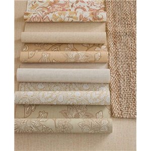 Papel pintado clásico de flores vintage lila - Eijffinger Amber 350644 2