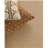 Woven plant fiber wallpaper in brown - Eijffinger Amber 350673
