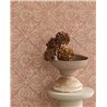 Papel pintado con motivo ornamental arabesco terracota - Eijffinger Amber 350622