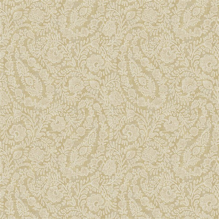 Persische Kaschmir-Paisley-Tapete in Beige - Eijffinger Amber 350651