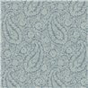 Papier peint persan paisley de cachemire bleu - Eijffinger Amber 350656