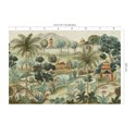 Papier peint panoramique jardin palacieux oriental tropical - Eijffinger Amber 350680