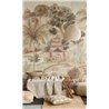 Papier peint panoramique paysage oriental de jardin tropical palacieux - Eijffinger Amber 350682