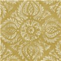Papel pintado de ornamentos arabescos amarillo ocre - Eijffinger Amber 350623