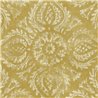 Papel pintado de ornamentos arabescos amarillo ocre - Eijffinger Amber 350623