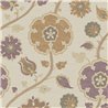 Papier peint floral indien beige et lilas - Eijffinger Amber 350611