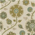 Indian-style floral wallpaper in green tones - Eijffinger Amber 350613