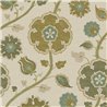 Papier peint floral style indien dans des tons verts - Eijffinger Amber 350613