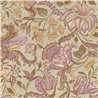 Papel pintado clásico de flores vintage lila - Eijffinger Amber 350644