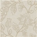 Papel pintado vintage de flores grandes beige - Eijffinger Amber 350660