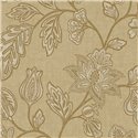 Papier peint vintage à grandes fleurs marron - Eijffinger Amber 350661