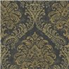 Wallpaper black and gold damask medallions - As Creation Metropolitan Stories 3 391123