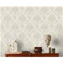 Wallpaper white and gold damask style - As Creation Metropolitan Stories 3 391122