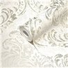 Papel pintado estilo damasco blanco y dorado - As Creation Metropolitan Stories 3 391122