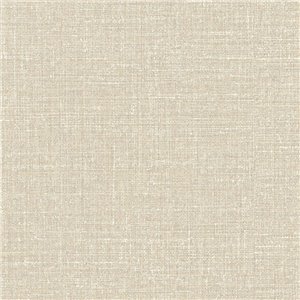 Almond green linen wallpaper - Casadeco Tailor Made 202127006