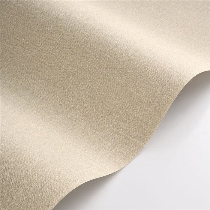 Papel pintado lino en beige arena - Casadeco Tailor Made 202121157