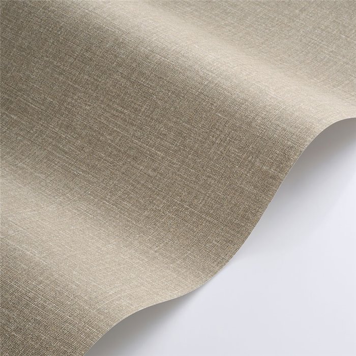 Mottled linen wallpaper brown - Casadeco Tailor Made 202122843
