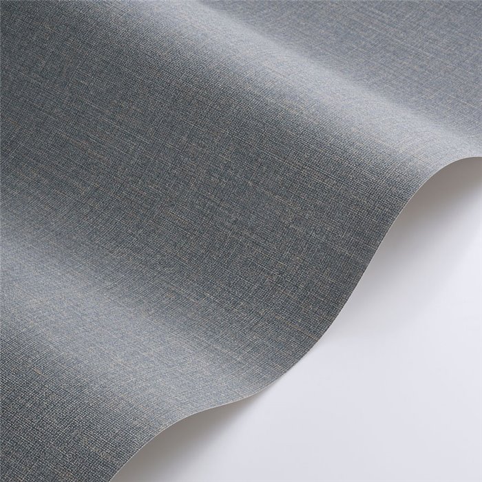 Papel pintado lino jaspeado azul denim - Casadeco Tailor Made 202126304