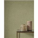 Linen wallpaper in green - Casadeco Tailor Made 202127280