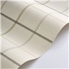 English style check wallpaper neutral tones - Casadeco Tailor Made 202031210