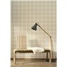 Papier peint à carreaux anglais beige lin - Casadeco Tailor Made 202031530