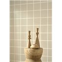 English check wallpaper linen beige - Casadeco Tailor Made 202031530