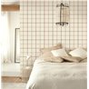 Scottish check wallpaper beige - Casadeco Tailor Made 202031823