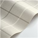 Papel pintado cuadros estilo inglés en gris - Casadeco Tailor Made 202039111