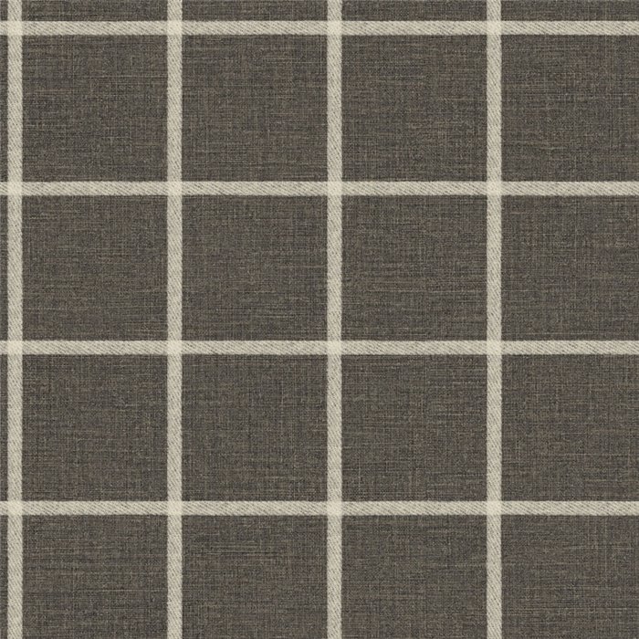 Papel pintado cuadros estilo inglés en negro - Casadeco Tailor Made 202039780