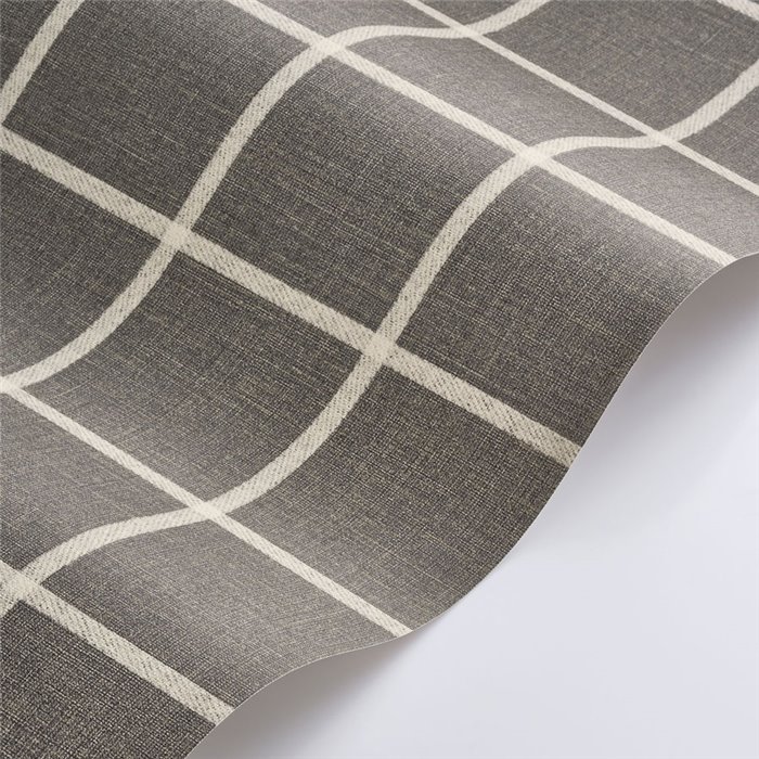 Papel pintado cuadros estilo inglés en negro - Casadeco Tailor Made 202039780