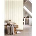 Elegant stripe wallpaper cream beige - Casadeco Tailor Made 202041430