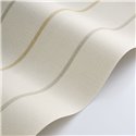 Elegante Streifentapete in Cremebeige - Casadeco Tailor Made 202041430