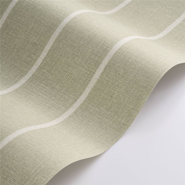 Papel pintado rayas elegantes verde estilo inglés - Casadeco Tailor Made 202047326