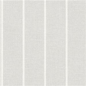 Elegant green stripe wallpaper English style - Casadeco Tailor Made 202047326