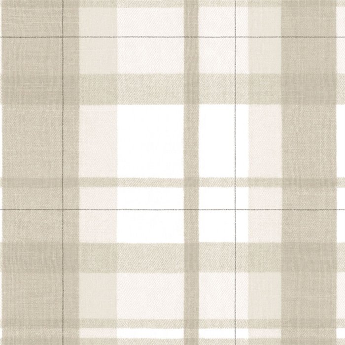 English check wallpaper beige - Casadeco Tailor Made 202051591