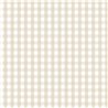 Papier peint à carreaux vichy beige - Casadeco Tailor Made 202061012