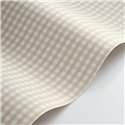 Papel pintado cuadros vichy beige - Casadeco Tailor Made 202061012