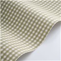 Cottage style gingham check wallpaper green - Casadeco Tailor Made 202067052