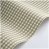 Cottage style gingham check wallpaper green - Casadeco Tailor Made 202067052