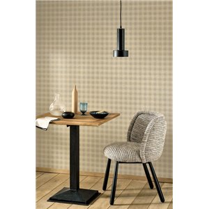 Papier peint lin vert amande - Casadeco Tailor Made 202127006 2