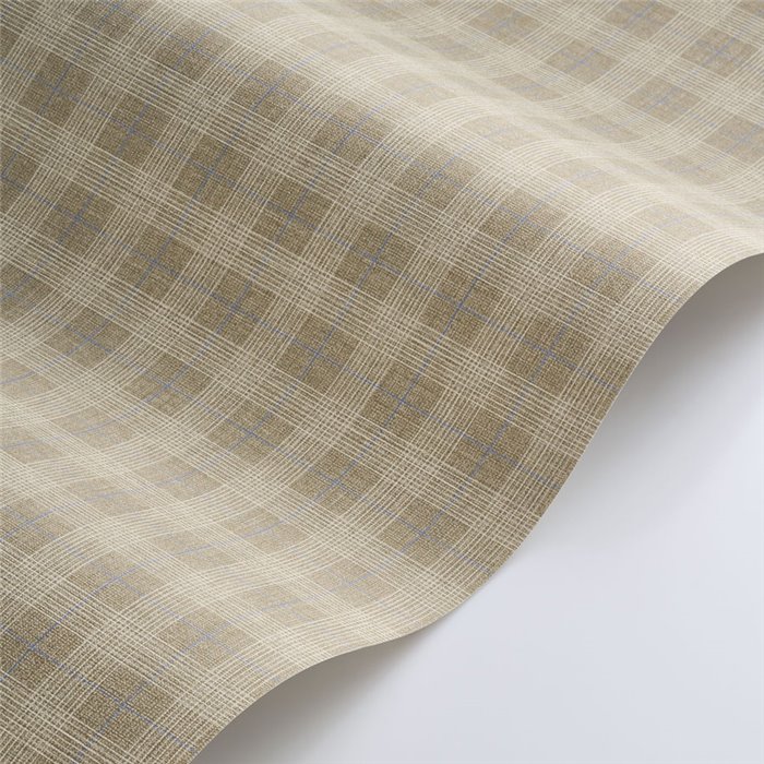 Papel pintado cuadros ingleses marrón - Casadeco Tailor Made 202072841