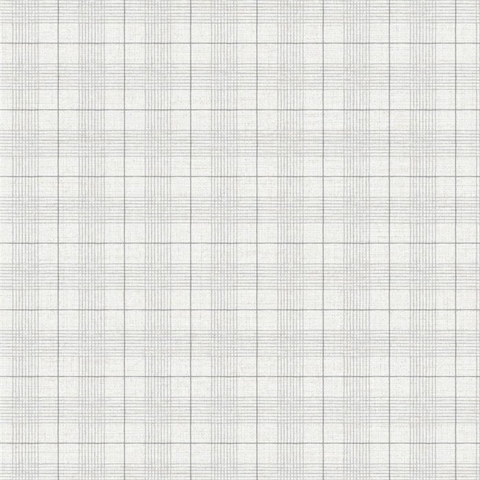English check wallpaper grey - Casadeco Tailor Made 202079000