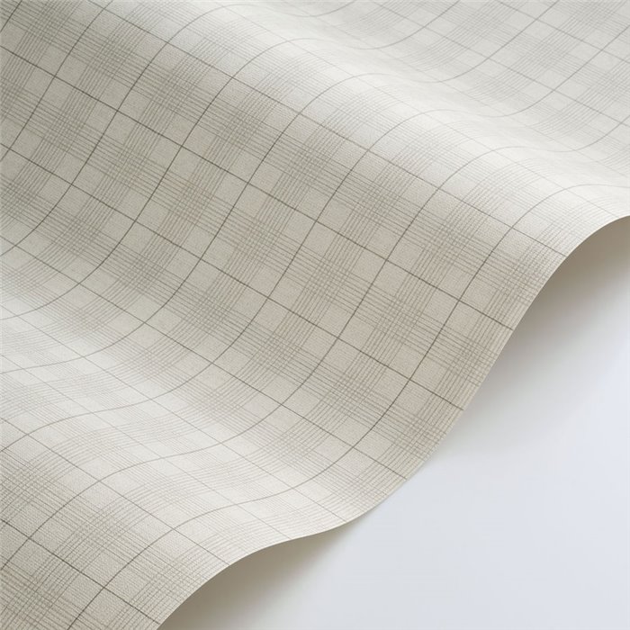 English check wallpaper grey - Casadeco Tailor Made 202079000